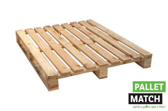 Gebruikte blokpallet 1000 x 1200mm middelzwaar